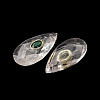 Natural Quartz Crystal Pendants X-G-P586-01G-10-2