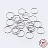 925 Sterling Silver Soldered Closed Jump Rings STER-F036-03P-1x8-3