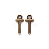 Tibetan Style Alloy Pendants TIBE-S108-108T-AB-NR-1
