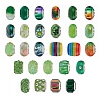 Acrylic & Resin & Polymer Clay Rhinestone European Beads FPDL-S015-04F-1