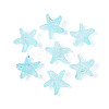 Frosted Glass Beads FGLA-T005-01D-1