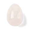 Natural & Synthetic Mixed Gemstone Egg Shape Display Decorations G-Z094-01-2