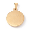 Iron Plating(IP) 304 Stainless Steel Pendant STAS-E151-04G-2
