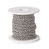 Tarnish Resistant 304 Stainless Steel Rolo Chains CHS-E016-02F-P-2