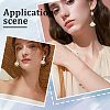DIY Shell & Alloy Dangle Earring Making Kits DIY-SC0026-53-5