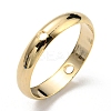 Brass Beads Frames KK-O133-014F-G-1