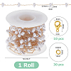 DIY Brass ABS Imitation Pearl Bead Handmade Chains Necklaces Making Kits DIY-HS0001-65A-2