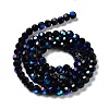 Opaque Glass Beads Strands EGLA-A035-P6mm-L18-2