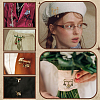 30Pcs Alloy Brooch Findings FIND-PH0027-21AG-5