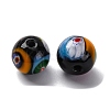 Handmade Millefiori Lampwork Beads LAMP-R003-02B-07-2
