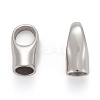 Tarnish Resistant 304 Stainless Steel Cord Ends LS-STAS-I020-03-2