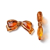Imitation Amber Transparent Acrylic Beads MACR-D071-02A-4