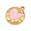 304 Stainless Steel Enamel Pendants STAS-P430-03B-G02-2