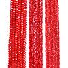 Electroplate Glass Beads Strands EGLA-A044-P2mm-A22-2