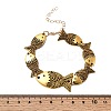 Alloy Link Chain Bracelets for Women LS-BJEW-C133-01AG-3