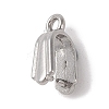 Non-Tarnish 304 Stainless Steel Ice Pick Pinch Bails STAS-Z058-01P-08-1