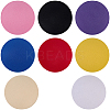 8Pcs 8 Colors EVA Fascinator Hat Base for Millinery AJEW-GF0010-93-6