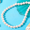 1 Strand AB Color Plated Shell Pearl Round Beads Strands BSHE-LT0001-01-6