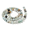 Natural Flower Amazonite Beads Strands Z26N5018-2