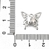 Brass Micro Pave Cubic Zirconia Charms KK-Q048-04P-3