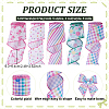 5 Rolls 5 Styles Polyester Ribbon OCOR-PH0006-93-2