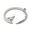 Non-Tarnish 201 Stainless Steel Pendants STAS-B049-12P-2