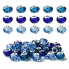30Pcs 3 Colors Handmade Glass European Beads GLAA-YW0004-21D-1