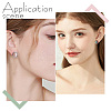 50Pcs 304 Stainless Steel Stud Earring Settings STAS-BBC0004-42-5