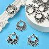 Tibetan Style Alloy Chandelier Component Links TIBE-YW0001-51-5