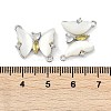 Brass Micro Pave Cubic Zirconia Pendants KK-U043-31P-01-3