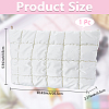 Square Textured PU Leather Cosmetic Zipper Bags AJEW-WH20022-56B-2