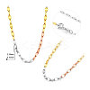 SHEGRACE 925 Sterling Silver Bar Link Chain Necklace for Women JN716B-2