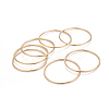 Ion Plating(IP) 7Pcs Fashion 304 Stainless Steel Plain Bangles BJEW-L664-022B-G01-5