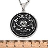 201 Stainless Steel Pendant Necklaces LS-NJEW-C066-05P-3