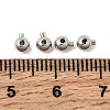 SHEGRACE Brass Crimp Beads XGR0054P-85P-3