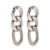 Non-Tarnish 304 Stainless Steel Stud Earrings EJEW-D095-23P-2