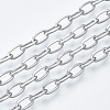 Tarnish Resistant 304 Stainless Steel Cable Chains CHS-S001-10A-P-1