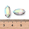 Horse Eye Sew on Rhinestone RGLA-L028-08F-04-3