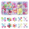 310Pcs 5 Styles Transparent Acrylic Beads MACR-CJ0001-65-1