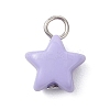 Opaque Acrylic Pendants PALLOY-JF04199-02-3