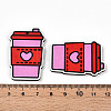 Printed Wood Pendants WOOD-T032-04F-3