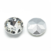 Pointed Back Glass Rhinestone Cabochons RGLA-T029-18mm-01-2