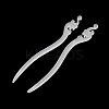 Opaque Acrylic Hair Sticks OHAR-C011-03C-2