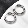 316F Stainless Steel Hoop Earrings EJEW-D341-01D-P-3
