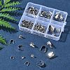 189Pcs 201 Stainless Steel Snap on Bails STAS-FS0001-73-8