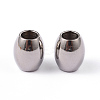 Tarnish Resistant Barrel 202 Stainless Steel Spacer Beads X-STAS-L176-03P-1