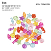 250Pcs 50G Transparent Acrylic Beads TACR-FP0001-04-6
