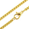 201 Stainless Steel Pendant Necklaces NJEW-H030-06G-3