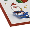 Christmas Theme PET Plastic Stickers AJEW-Q151-01F-2