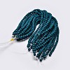 Natural Lava Rock Round Bead Strands G-I124-6mm-09-5